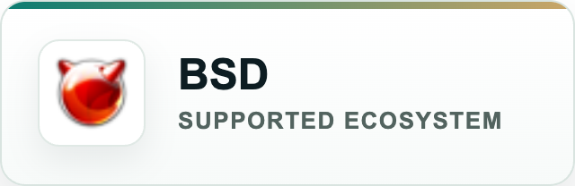 BSD — supported by A & G