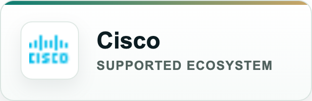 Cisco — supported by A & G