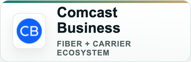 Comcast Business — supported by A & G