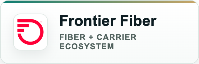 Frontier Fiber — supported by A & G