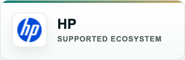 HP — supported by A & G
