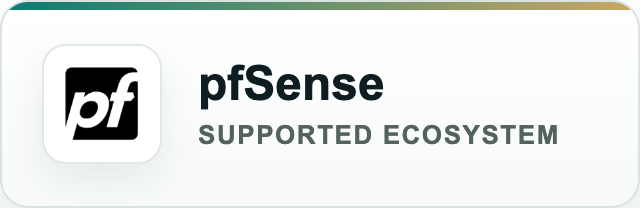 pfSense — supported by A & G